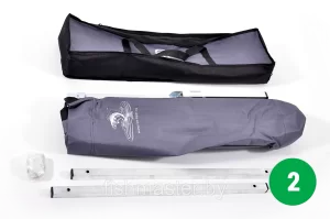 Раскладушка KEDR МАХ RK-02 190 Алюминий Р:190х80х В: 50см Вес 8,0