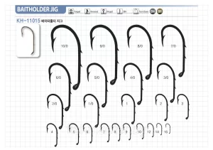 РЫБОЛОВНЫЕ КРЮЧКИ Fishmaster BAITHOLDER-JIG (BN) (KH-11015) #6