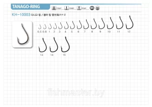 РЫБОЛОВНЫЕ КРЮЧКИ Fishmaster TANАGO-RING (BN)  (KH-10003) #1
