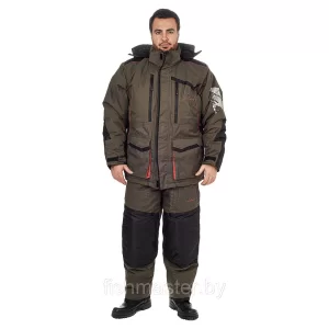 Костюм зимний HUNTSMAN Siberia мембрана 6000/6000 -45°C цвет Хаки/Черный ткань Breathable