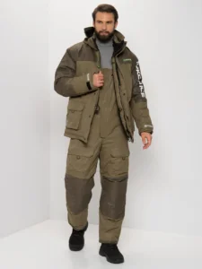 Костюм зимний Huntsman Yukon Ice -45°C Хаки (мембрана 6000/6000, Breathable)