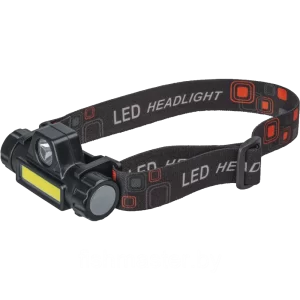 Фонарь налобный Navigator 14 661 NPT-H25-ACCU 1CREE LED5Вт+1COB LED3Вт,Li-ion 1,2Ач