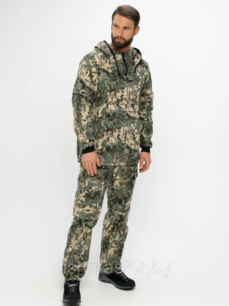 Костюм летний HUNTSMAN Антигнус-Люкс Цвет Лабиринт ткань Смесовая