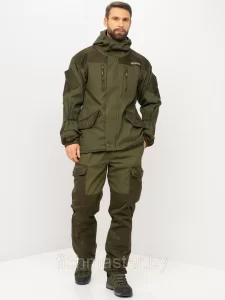 Костюм деми HUNTSMAN Горка 5 -5°С цвет Хаки ткань Палатка/Грета