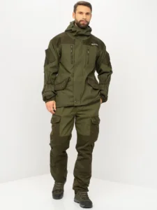 Костюм демисезонный Huntsman Горка 5 -5°C Хаки ткань Палатка/Грета