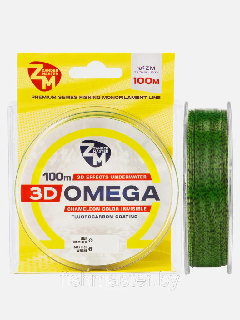 Леска ZanderMaster 3D "OMEGA" 100м