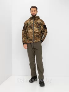 Куртка деми HUNTSMAN Камелот цвет Питон ткань Softshell