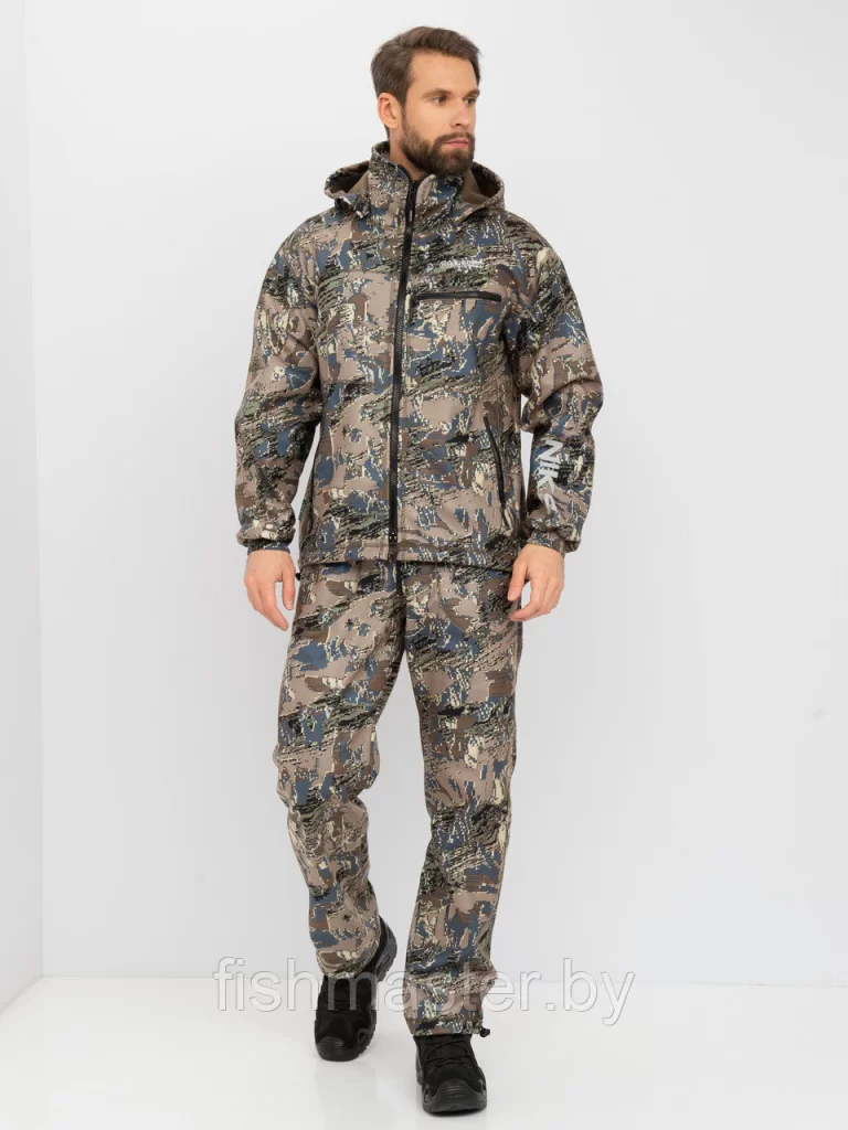 Костюм деми HUNTSMAN Никс ЛЮКС -5°C цвет Лабиринт ткань Alova Windblock