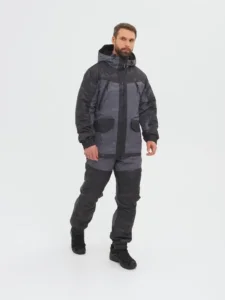 Костюм демисезонный Huntsman Горка-Люкс Breathable Camo Серый