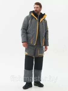 Костюм HUNTSMAN Elbrus -45°C 10000/10000 Серый/Банан