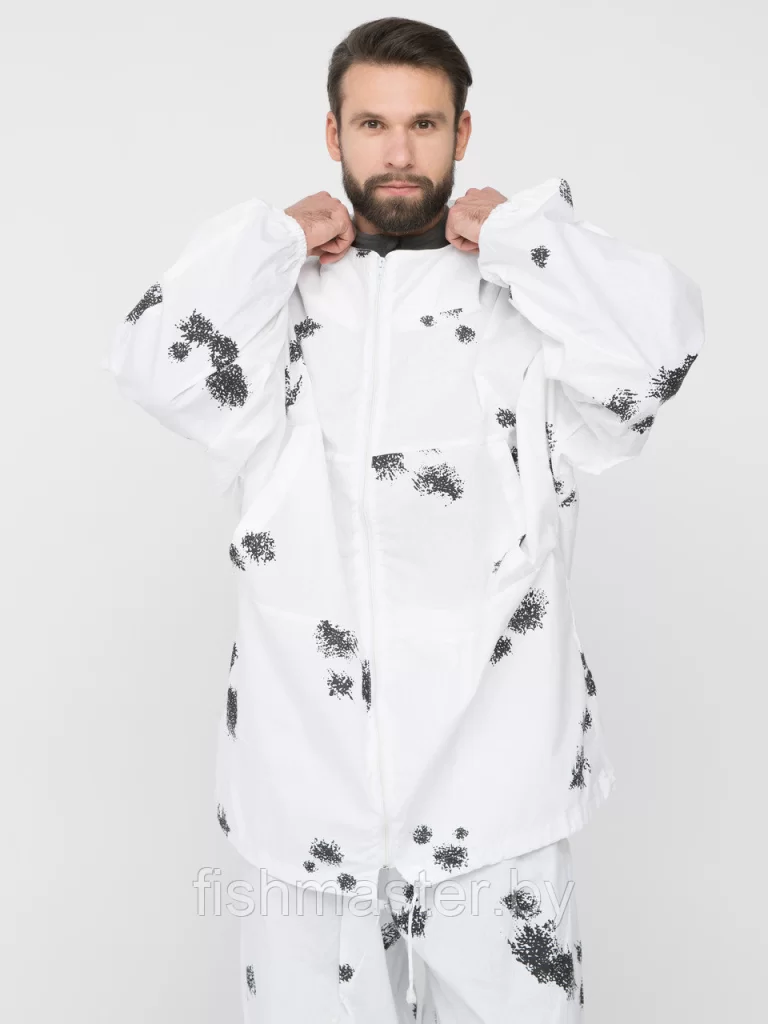 Костюм маскировочный HUNSTMAN Метель с молнией Клякса Бязь