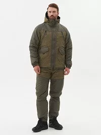Костюм HUNTSMAN Горка-Люкс -25°C цвет Хаки ткань Breathable Camo