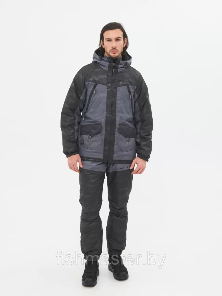 Костюм HUNTSMAN Горка-Люкс -25°C цвет Серый ткань Breathable Camo