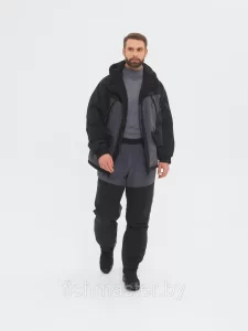 Костюм деми HUNTSMAN Горка Люкс -10°C цвет Серый/001 ткань Исландия/Alova