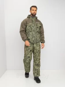 Костюм деми HUNTSMAN Таймень -15°C цвет Графика Листва
