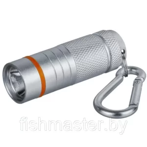 Фонарь Navigator 82 315 NPT-KC08-S-4LR44 брелок.алюм.1LED(1Вт),1 реж, Цвет серебро