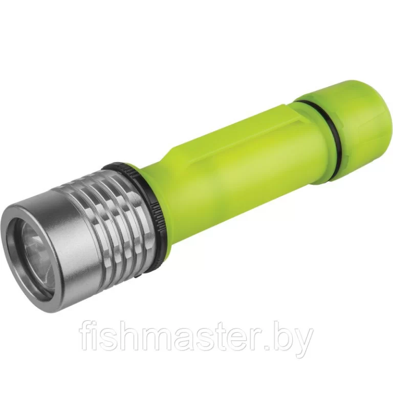 Фонарь Navigator 61 436 NPT-R09-3AAA Пласт.+рез.1LED 3Вт 3 реж желт