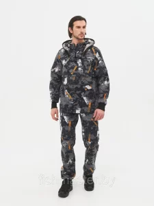 Костюм летний HUNTSMAN Антигнус Люкс цв.КМФ192 тк.Твил-Пич