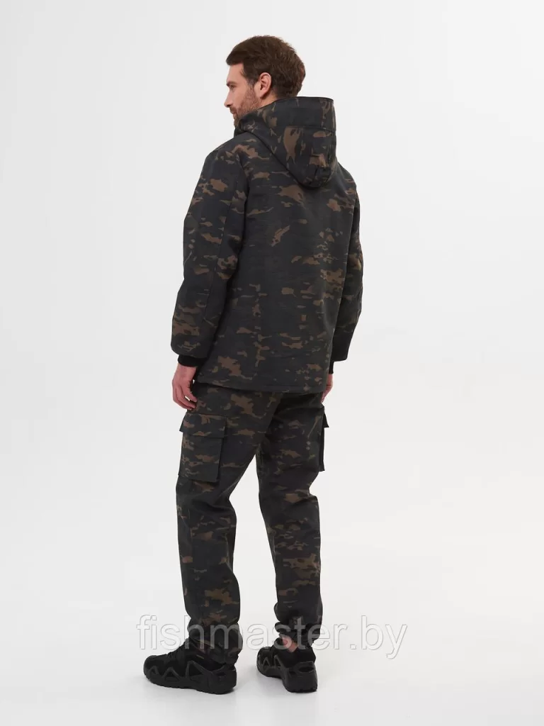 Костюм летний HUNTSMAN Антигнус Эконом цв.Мультикам City тк.Смесовая Рип-Стоп