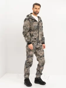 Костюм летний HUNTSMAN Стрелок Антимоскит цв.Лабиринт тк Сорочка Смесовая
