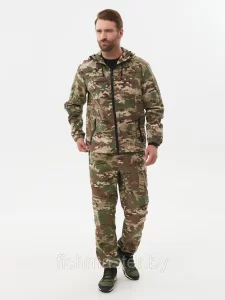 Костюм летний HUNTSMAN Стрелок Антимоскит цв.Мультикам тк Сорочка Смесовая