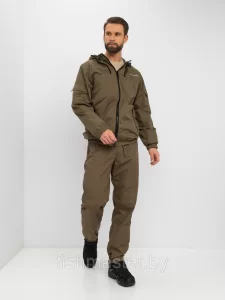 Костюм летний HUNTSMAN Стрелок Антимоскит цв.Хаки  тк Сорочка Смесовая