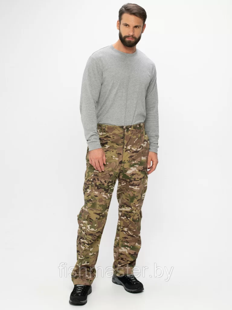 Брюки летние HUNTSMAN Крафт цв.Мультикам тк.Cotton