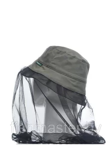 Панама-накомарник HUNTSMAN Трансформер цв.Хаки тк.Cotton