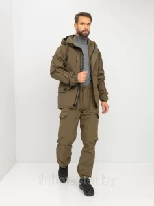 Костюм летний HUNTSMAN Горка-5 цв.Хаки тк.Смесовая Рип-Стоп