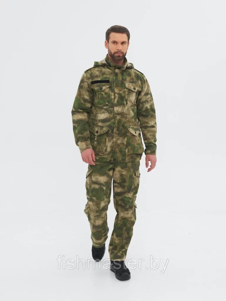 Костюм летний HUNTSMAN Крафт цв.Малахит тк.Смесовая