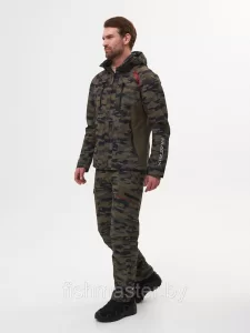 Костюм летний HUNTSMAN Матрица цв.КМФ DJIN тк.Nylon Cotton Рип-Стоп