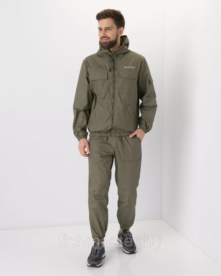 Костюм летний HUNTSMAN Стрелок цв.Хаки тк Сорочка Смесовая