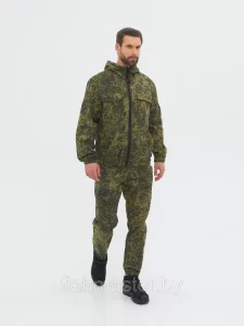 Костюм летний HUNTSMAN Стрелок цв.Цифра зеленая тк Сорочка Смесовая