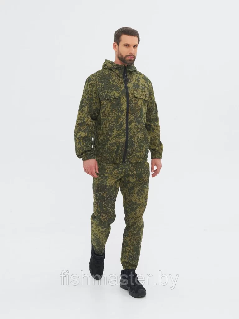 Костюм летний HUNTSMAN Стрелок цв.Цифра зеленая тк Сорочка Смесовая
