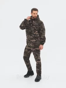 Костюм летний HUNTSMAN Стрелок цв.Черный мультикам тк Сорочка Смесовая
