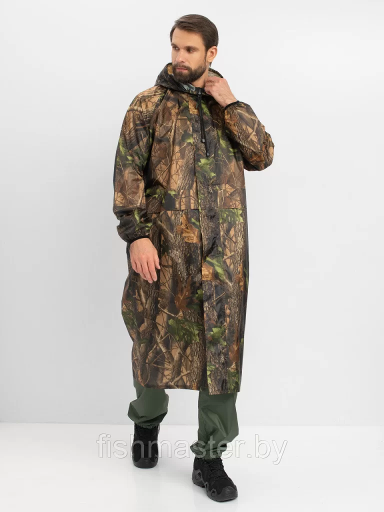 Плащ ВВЗ HUNTSMAN цв.Лес тк.Таффета 3000мм