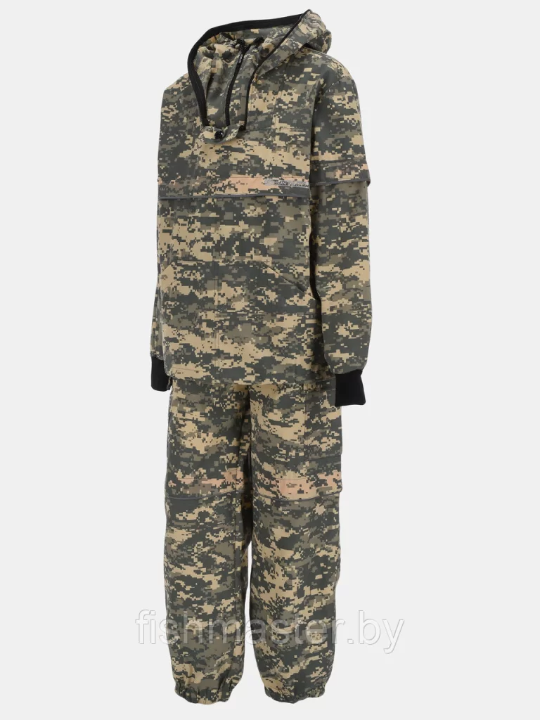 Костюм летний Детский HUNTSMAN Антигнус цв.Св.пиксель128/2 тк Сорочка Смесовая