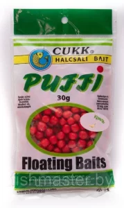 Плавающая насадка CUKK Puffi Mini 4-6мм 30г Криль цв.Красный