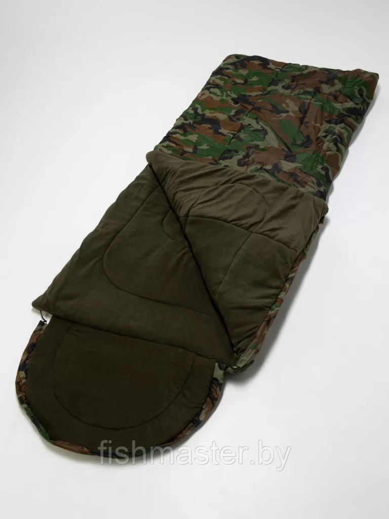 Спальный мешок HUNTSMAN Standart цв. КМФ тк Оксфорд