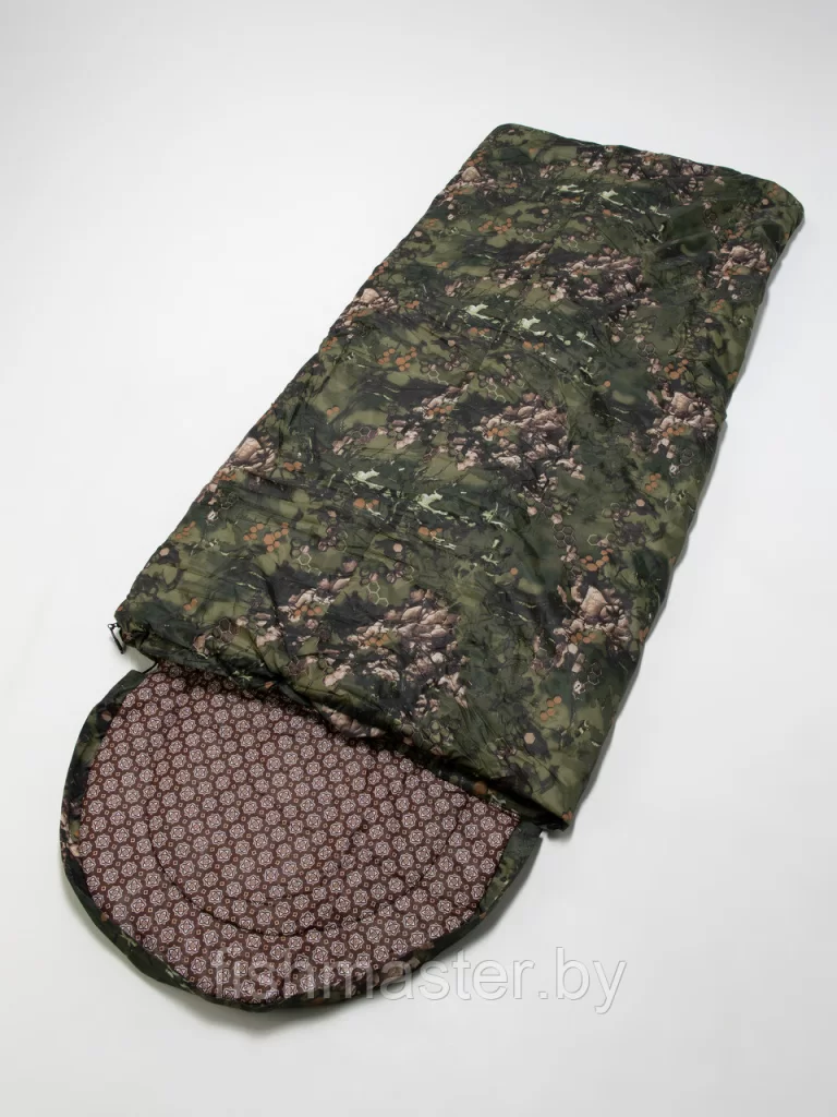 Спальный мешок HUNTSMAN Standart цв. Лес тк Оксфорд