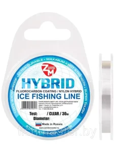 Леска зимняя ZanderMaster HYBRID 30м