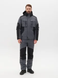 Костюм демисезонный Huntsman Торнадо -15 Breathable Серый