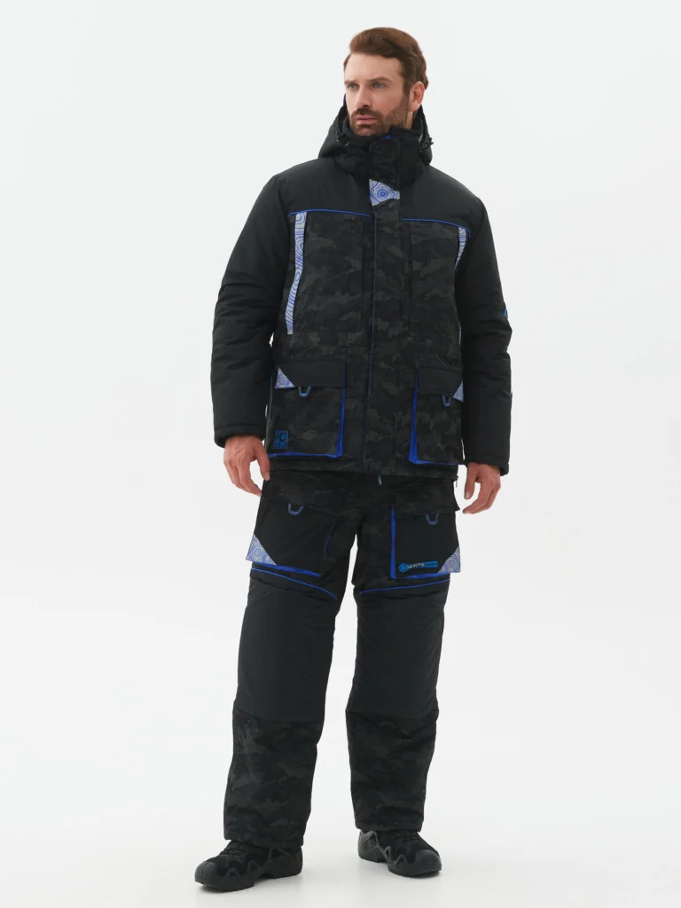 Костюм зимний Huntsman Elbrus Reflect -45°C Черный