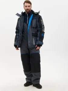 Костюм зимний Huntsman Полюс LUX V2 -45°C Серый/Черный
