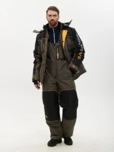 Костюм зимний Huntsman Полюс LUX V2 -45°C Хаки/Черный