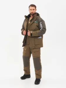 Костюм зимний Huntsman Yukon Ice -45°C Хаки/Черный