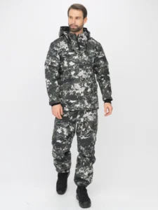Костюм демисезонный Huntsman Антигнус-Люкс Смесовая Микро-РипСтоп/Бондинг КМФ N-181