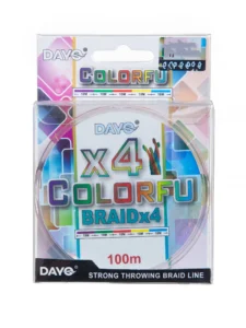 Плетеный шнур DAYO COLORFU X4 624615150м мультиколор