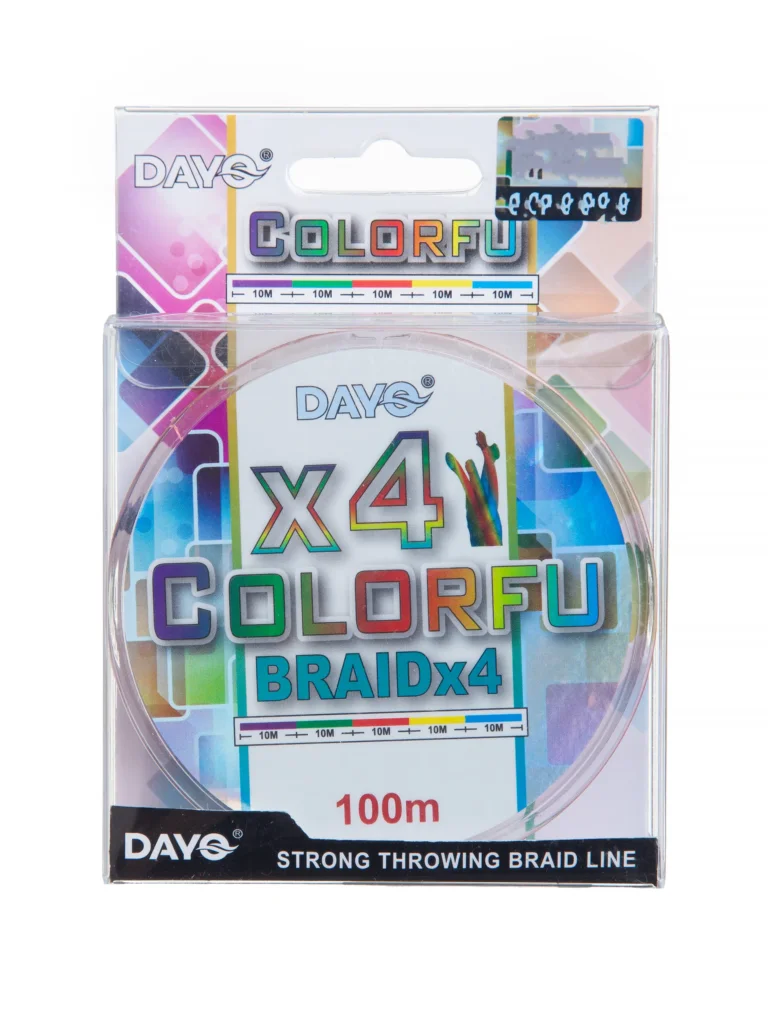 Плетеный шнур DAYO COLORFU X4 624615150м мультиколор
