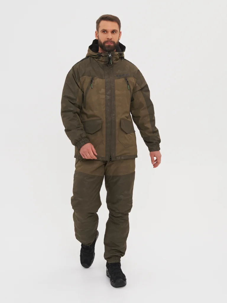 Костюм HUNTSMAN Горка Люкс -15°C цвет Хаки ткань Breathable 6000/6000
